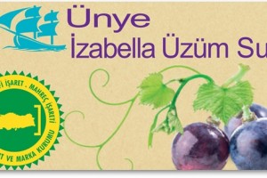 Ünye İzabella Üzüm Suyuna Coğrafi Tescil